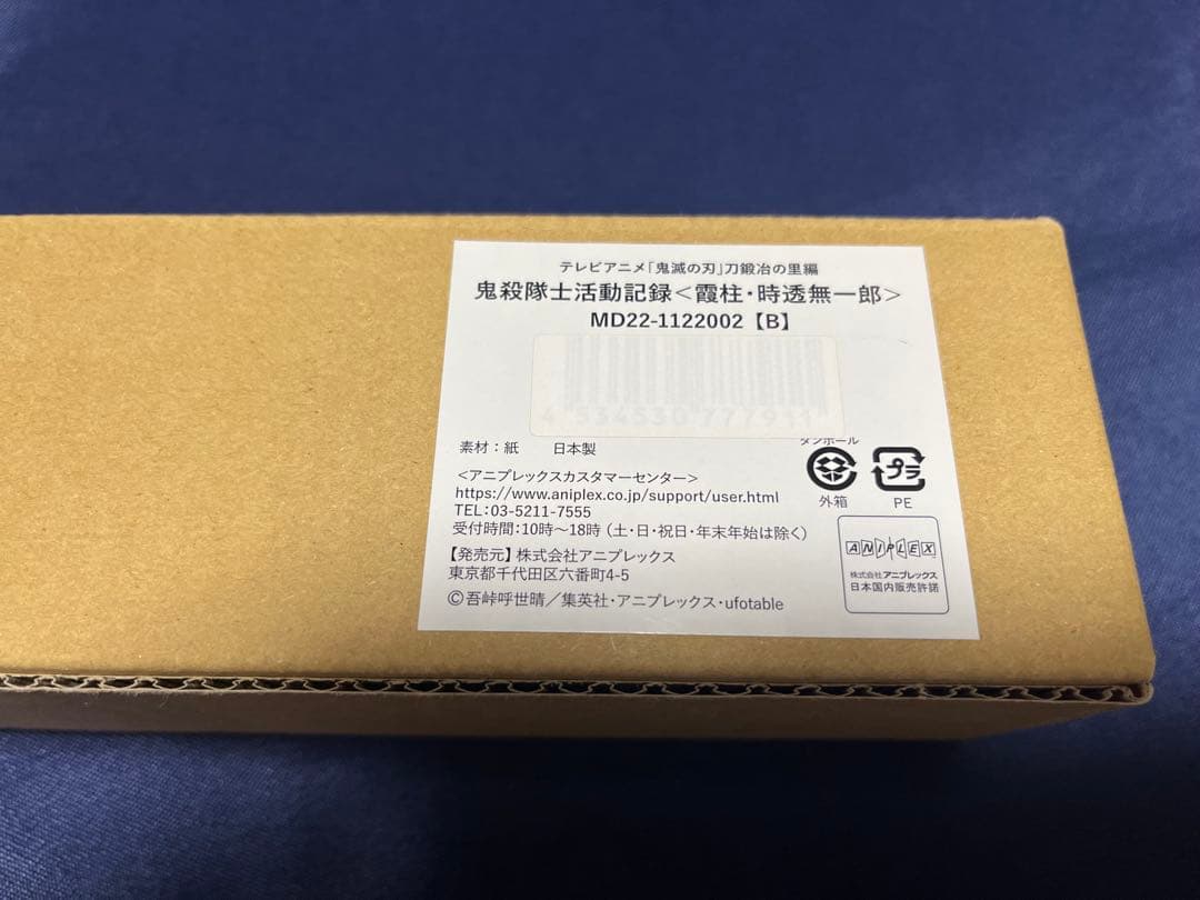 鬼滅の刃　鬼殺隊士活動記録　ポスター　時透無一郎