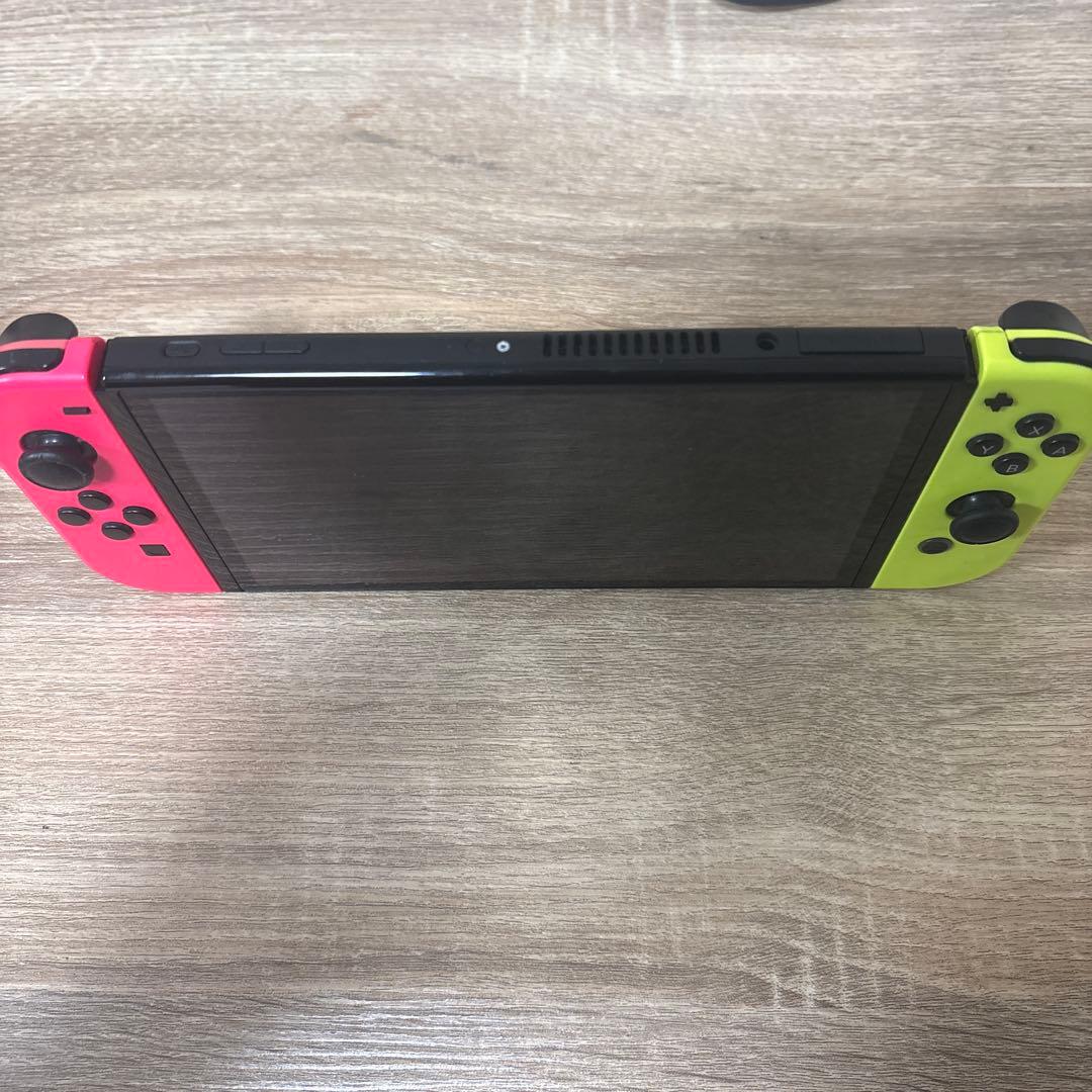 Nintendo Switch ピンク/イエロー本体　有機ELモデル