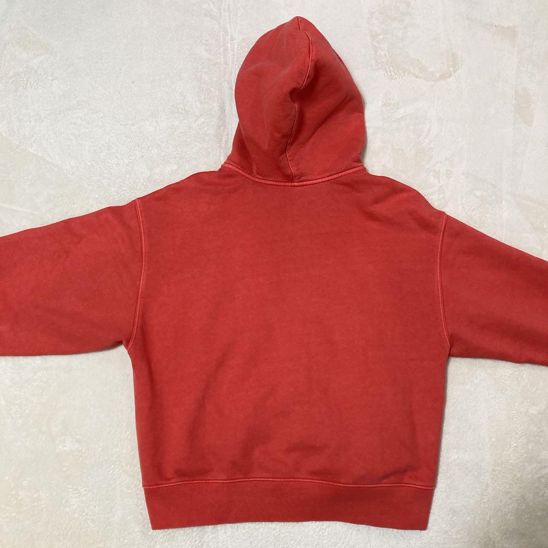 【美品】完売品 Nike x Stussy フルジップ フーディ レッド M