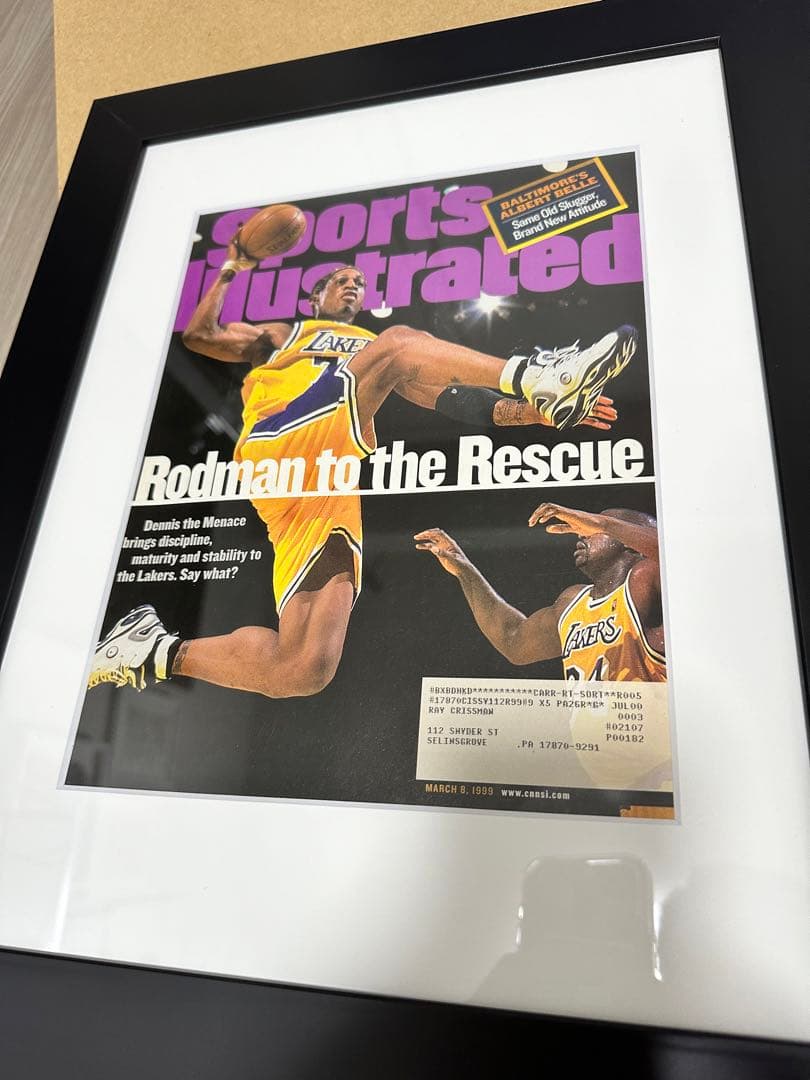 Dennis Rodman デニス ロッドマン Autographed サイン
