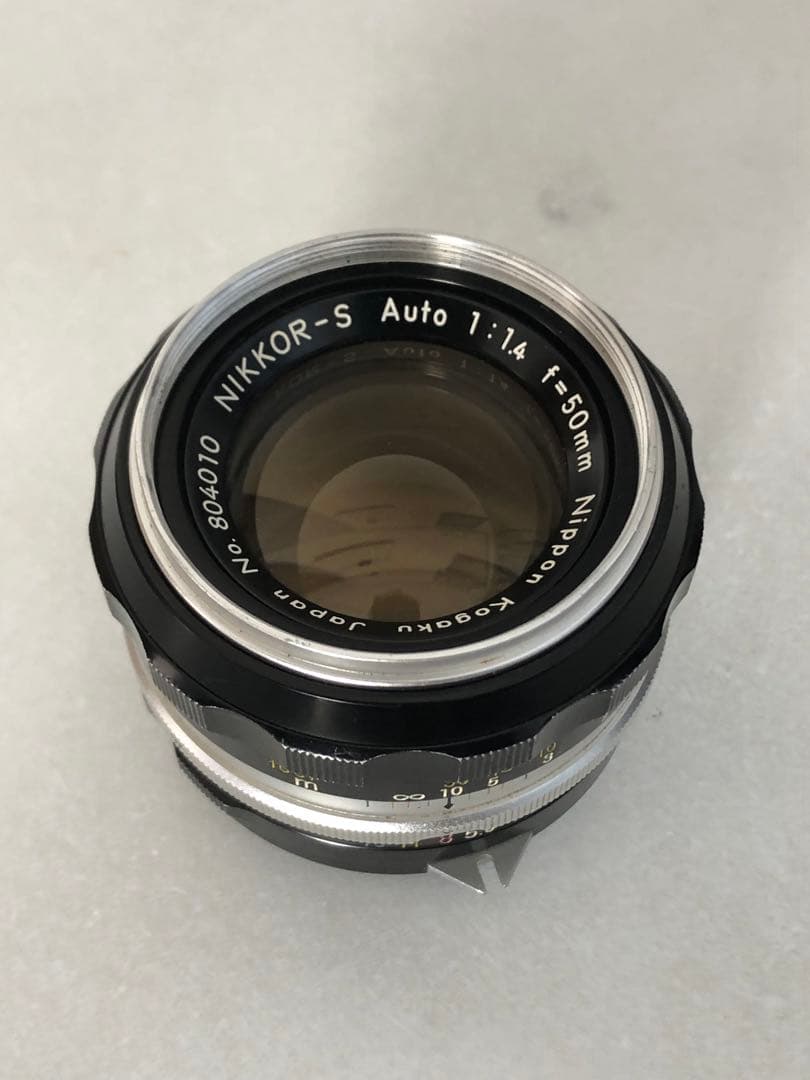 ニコンNikkor-S Auto 50mm F1,4 非Ai old lens