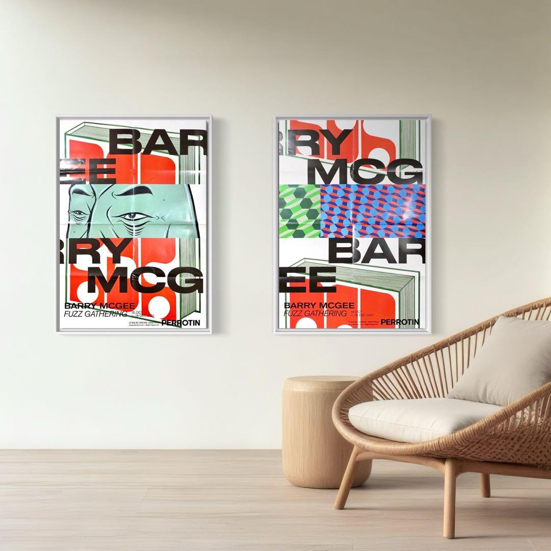 【1setのみ】バリー・マッギー　ポスター2枚セット　BARRY MCGEE