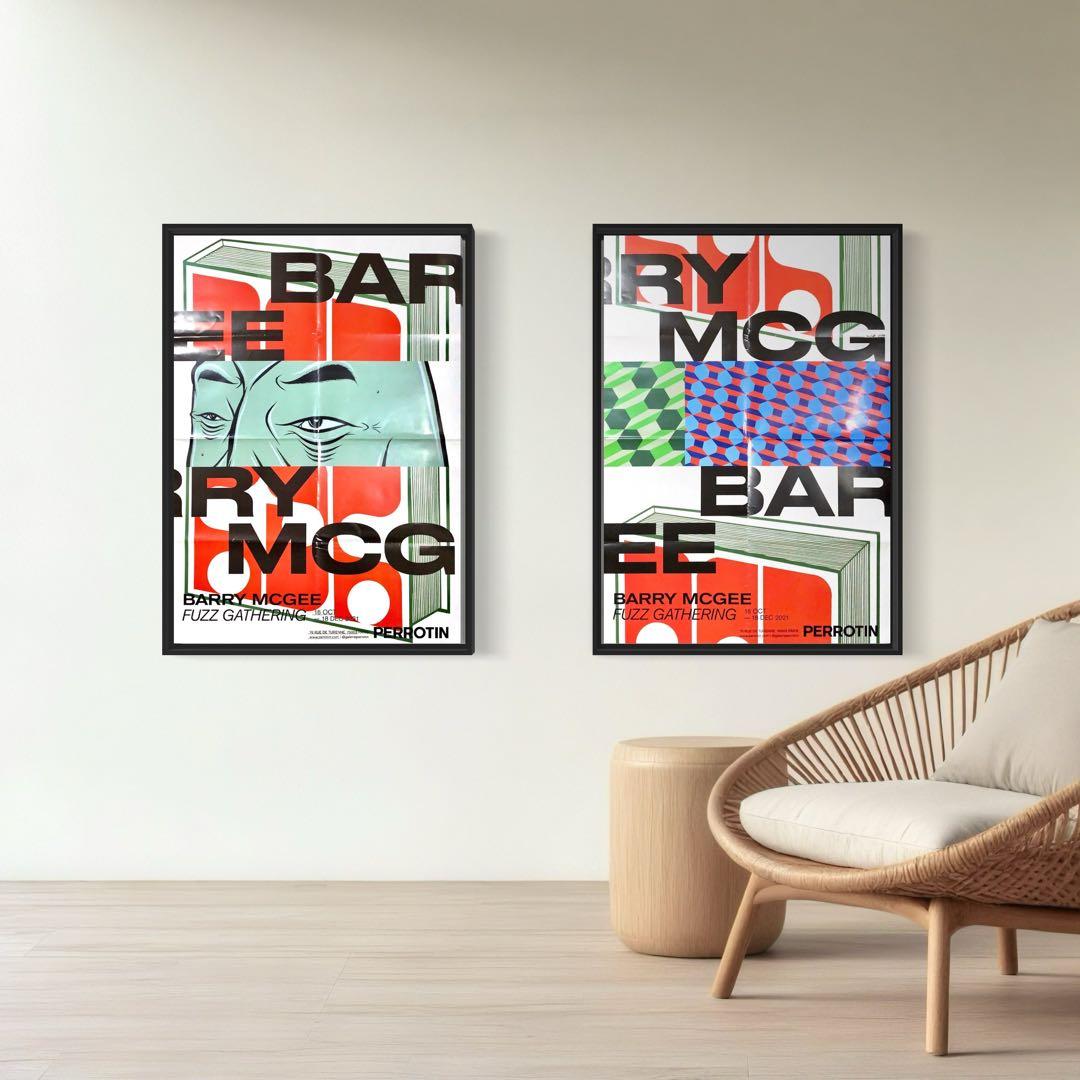 【1setのみ】バリー・マッギー　ポスター2枚セット　BARRY MCGEE