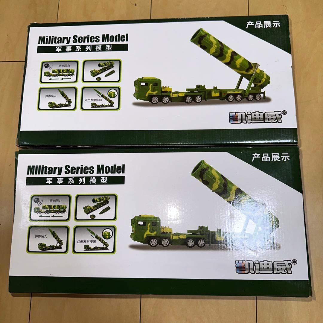 [G12116] DF-31 中国人民解放軍ロケット 大陸間弾道ミサイル　2台