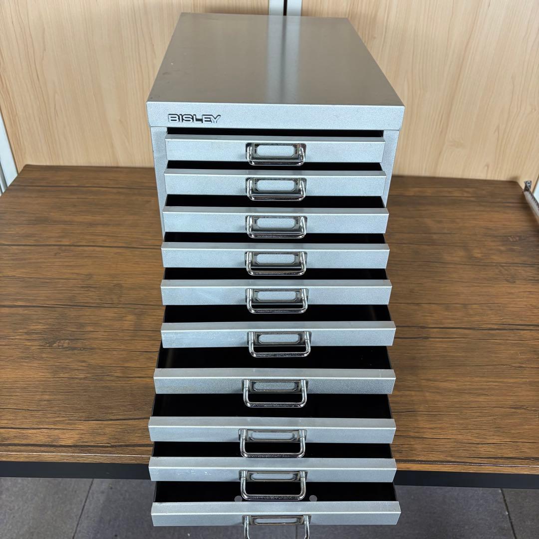 【送料込】BISLEY ビスレー A4キャビネット10段 ヴィンテージ　希少