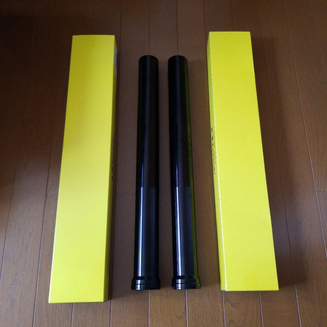 【新品未使用】カワサキZ900RS 純正パイプ（フォークアウター）黒　2本セット