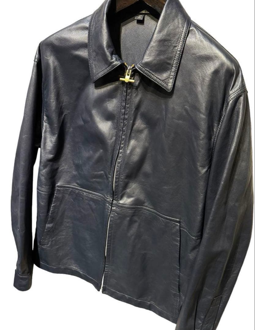 専用！定価約30万円【赤字覚悟】dunhill レザー ジャケット 黒