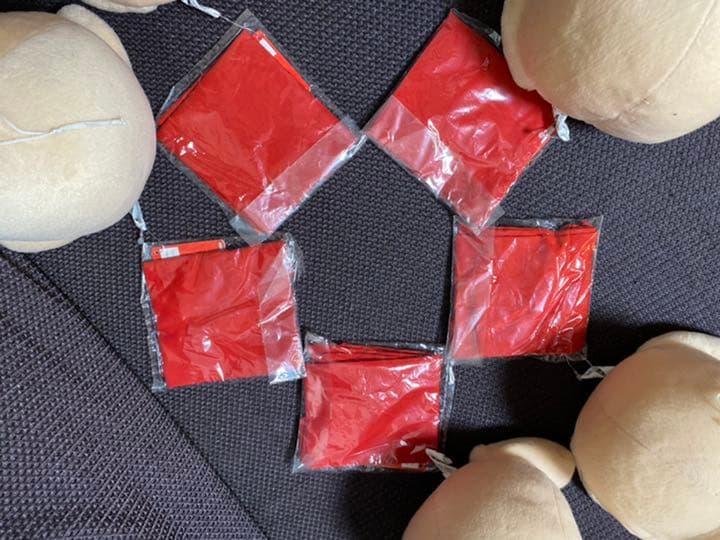 【値下げ！】マザー3 どせいさんぬいぐるみ　手ぬぐい未開封　4体