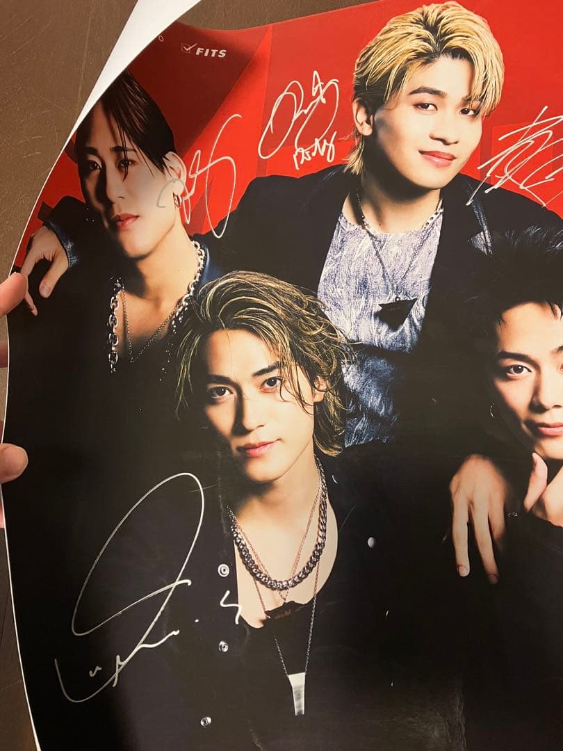 BALLISTIK BOYZ 全員分の直筆サイン入りポスター