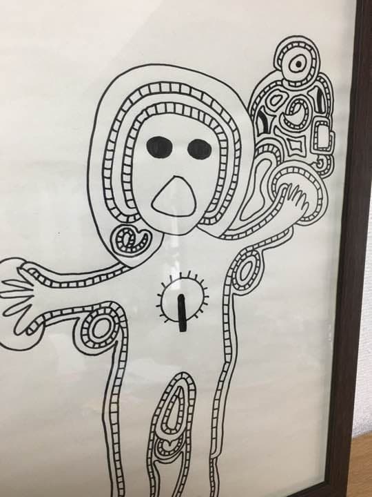 絵 「不思議な生き物」