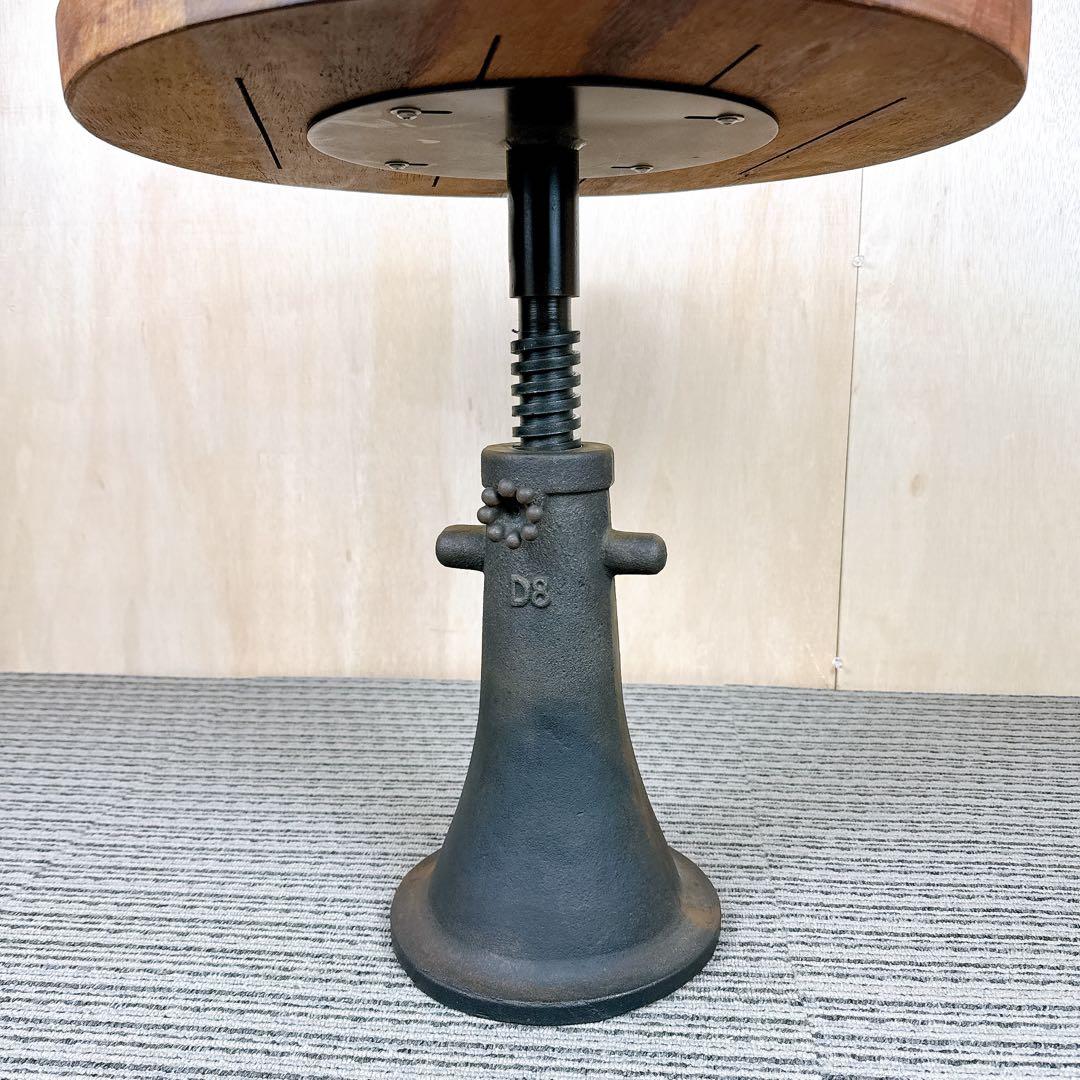 FLYMEe CRASH GATE D8 サイドテーブル 回転昇降 アンティーク