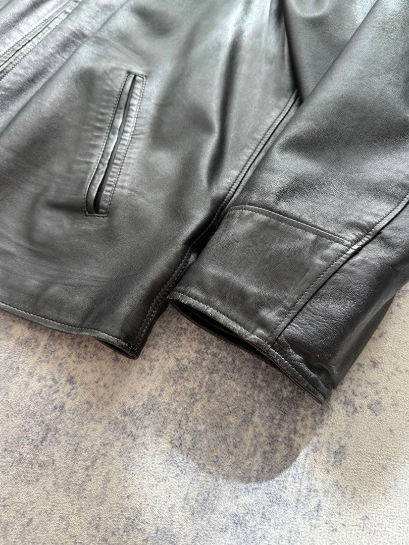 レザージャケット verapelle シングルライダースジャケット　イタリア製