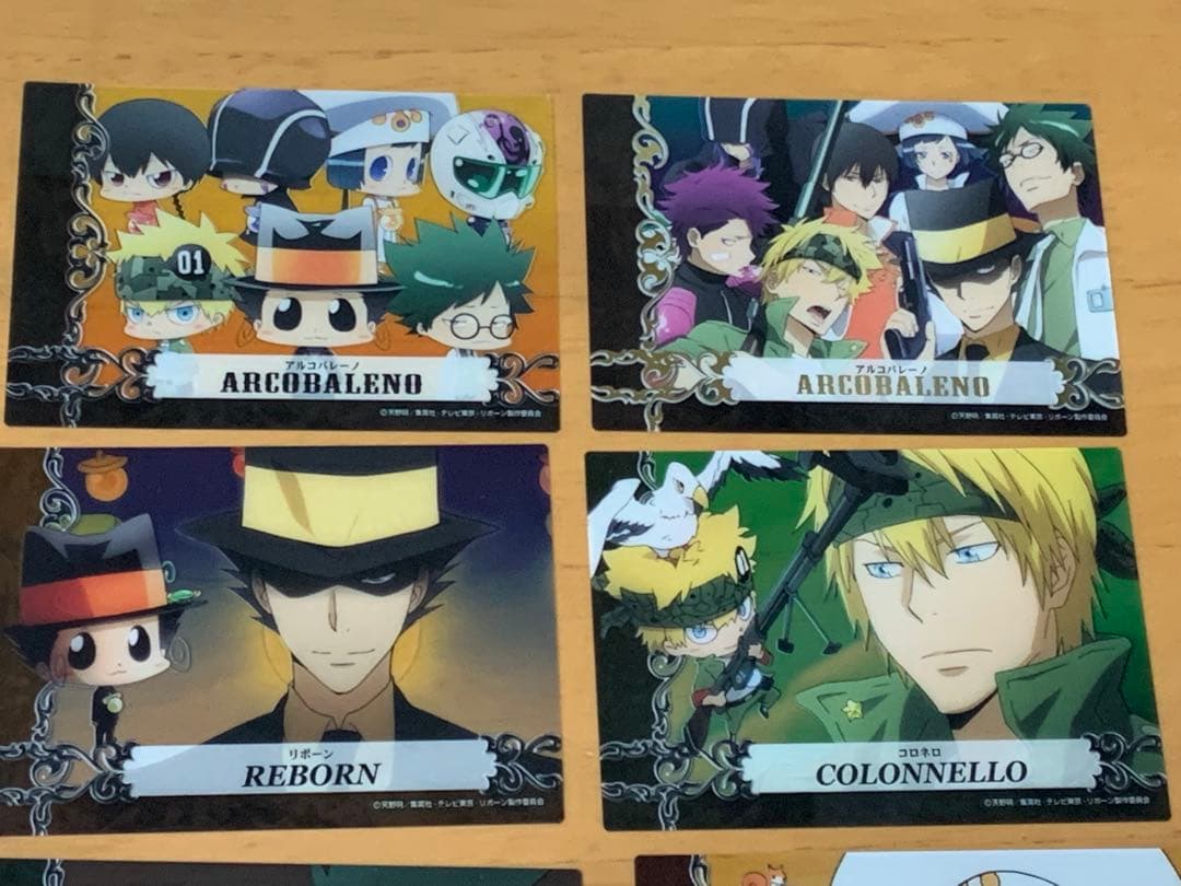 REBORN! おしゃぶりマスコット&クリアカ－ド&シ－ル　3点セット