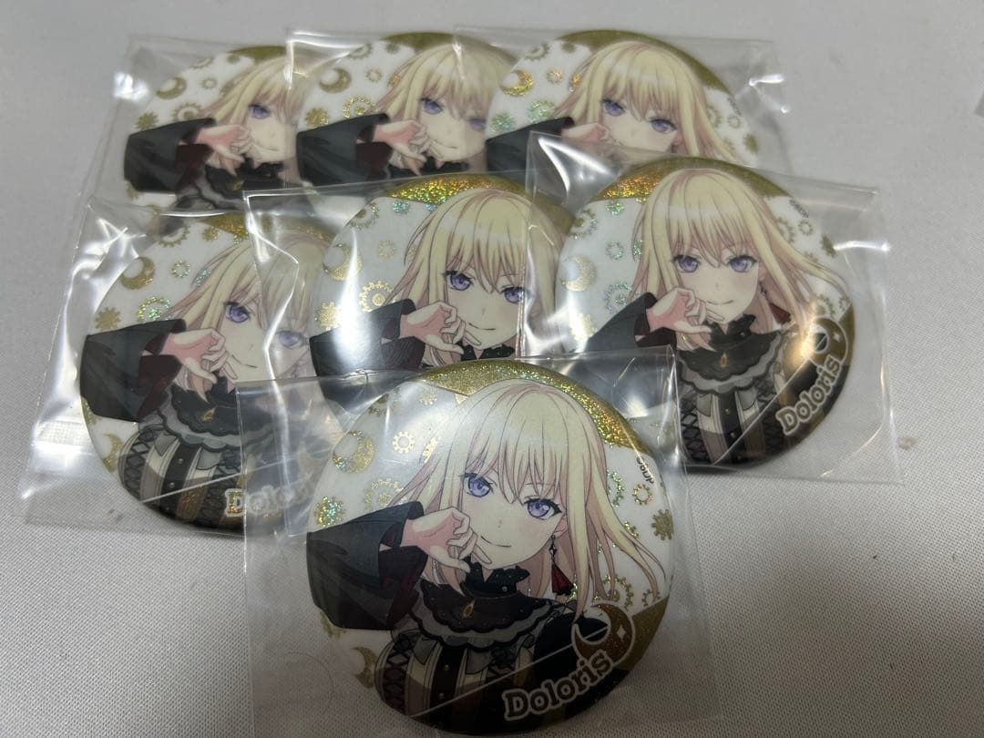 バンドリ 10th Ave Mujica ドロリス 缶バッジ 7個 三角初華