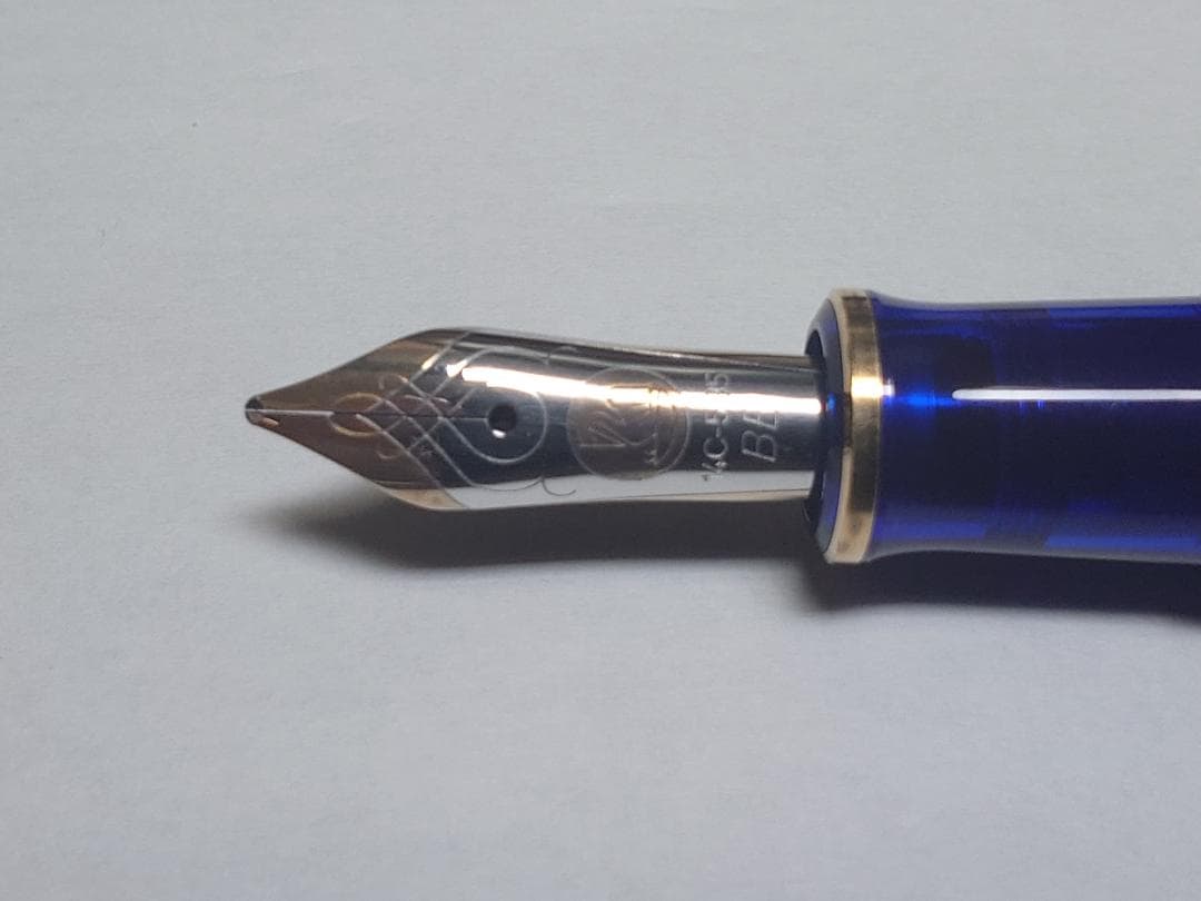 Pelikan 特別生産品 スーベレーン M600 マリーンブルー BB