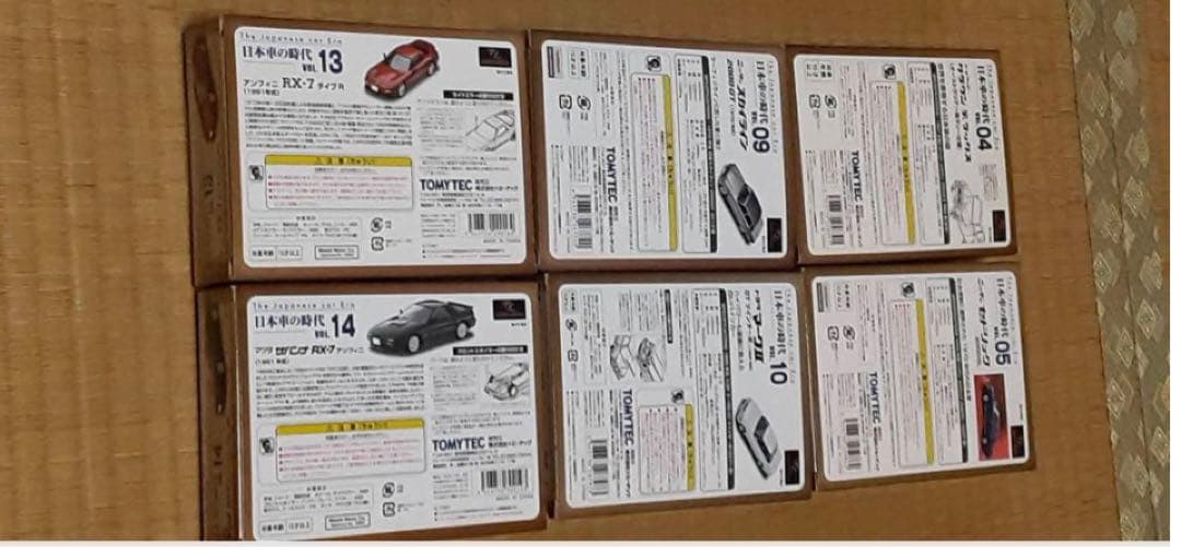 【14台セット】トミカ　トミーテック　日本車の時代　1/64