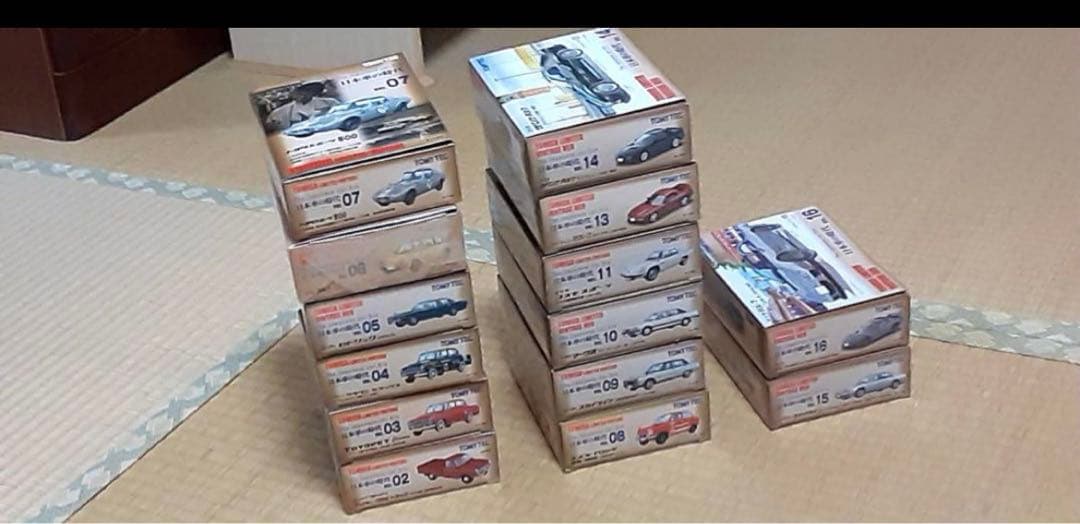 【14台セット】トミカ　トミーテック　日本車の時代　1/64