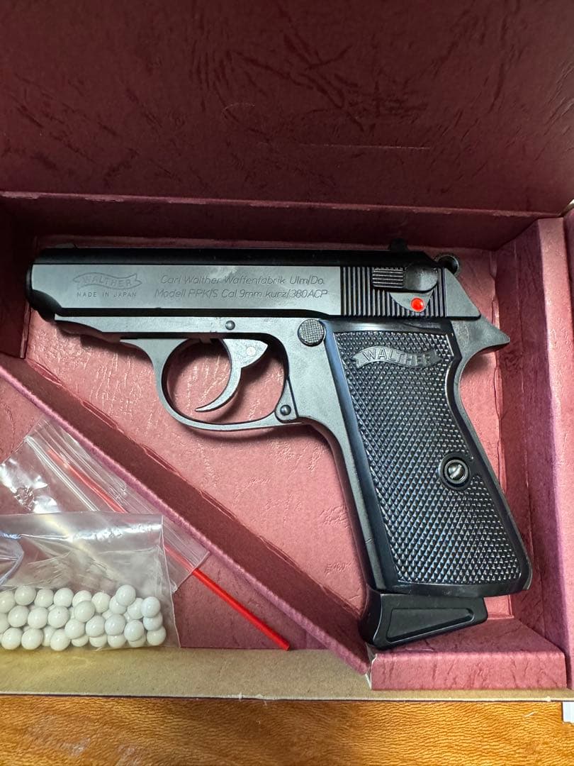 マルゼン　Walther PPk/s シリーズ ガスブローバックガン ブラック