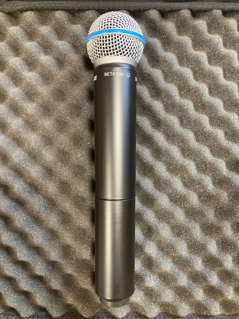 SHURE BLX24/BETA58A ワイヤレスマイク　ケース付き