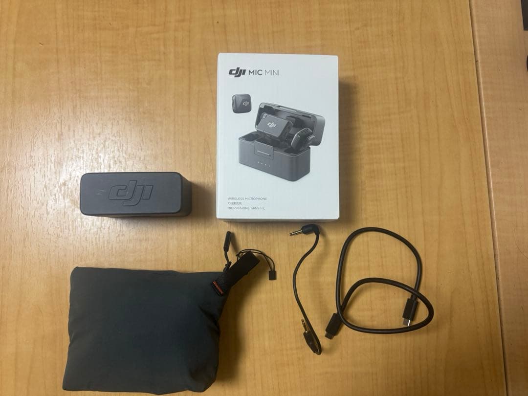 DJI MIC MINI ワイヤレスマイクロフォン