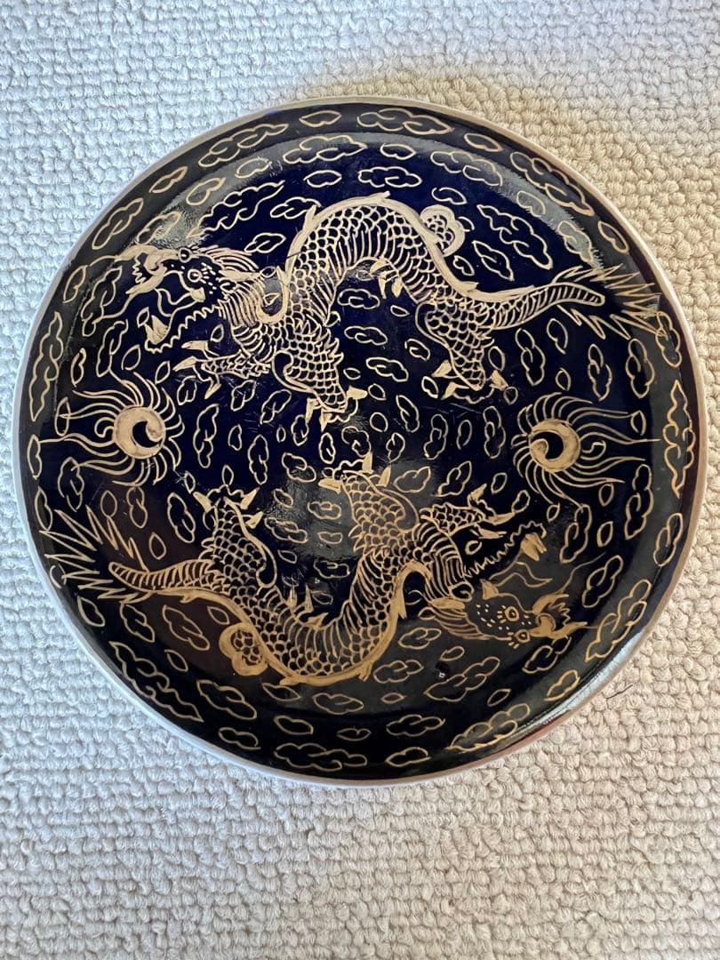 古美術 中国古美术 皿 大清乾隆年制