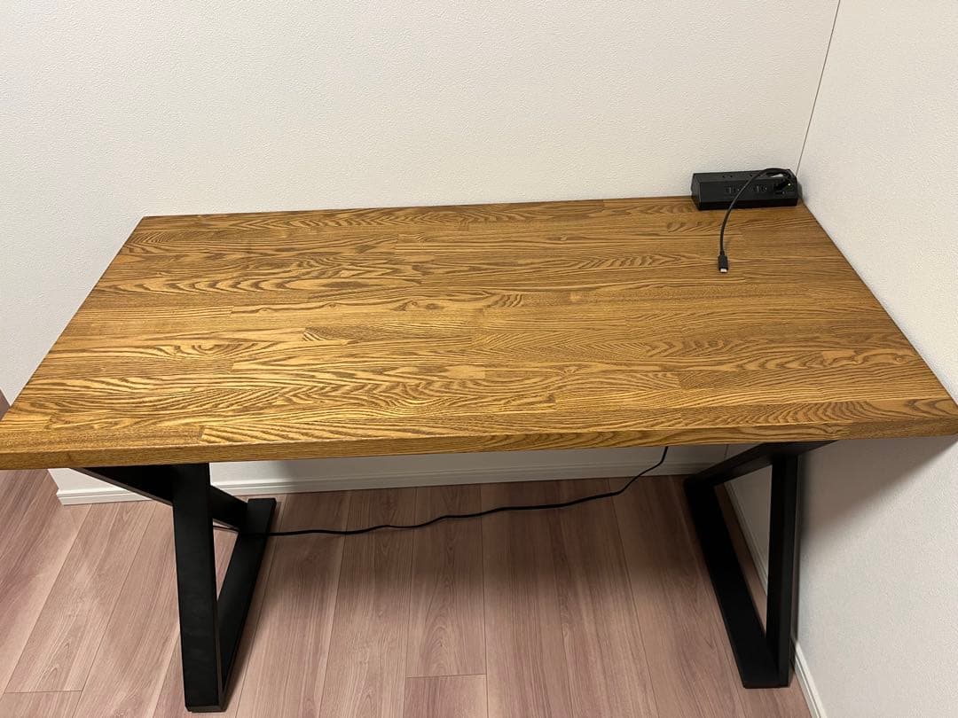 パソコンデスク(ミディアムブラウン) 清水材木店