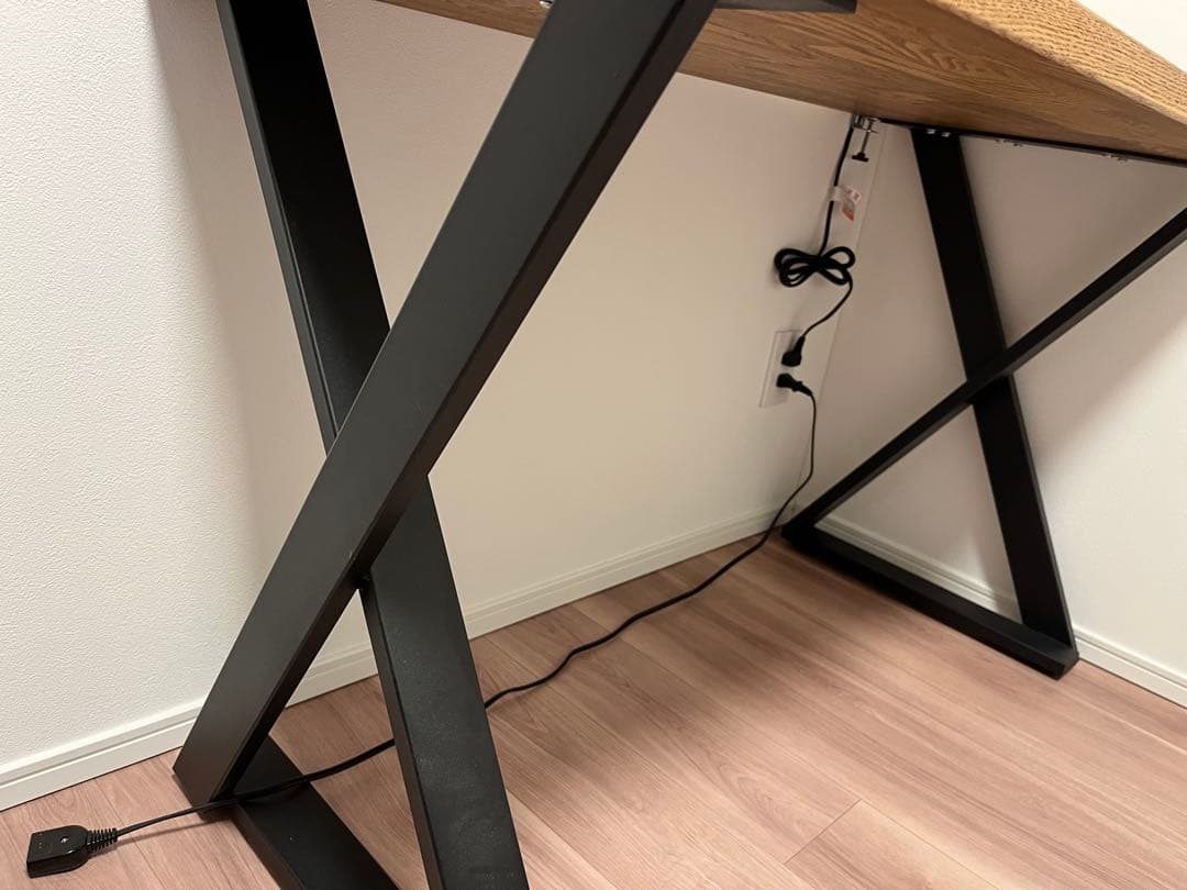 パソコンデスク(ミディアムブラウン) 清水材木店