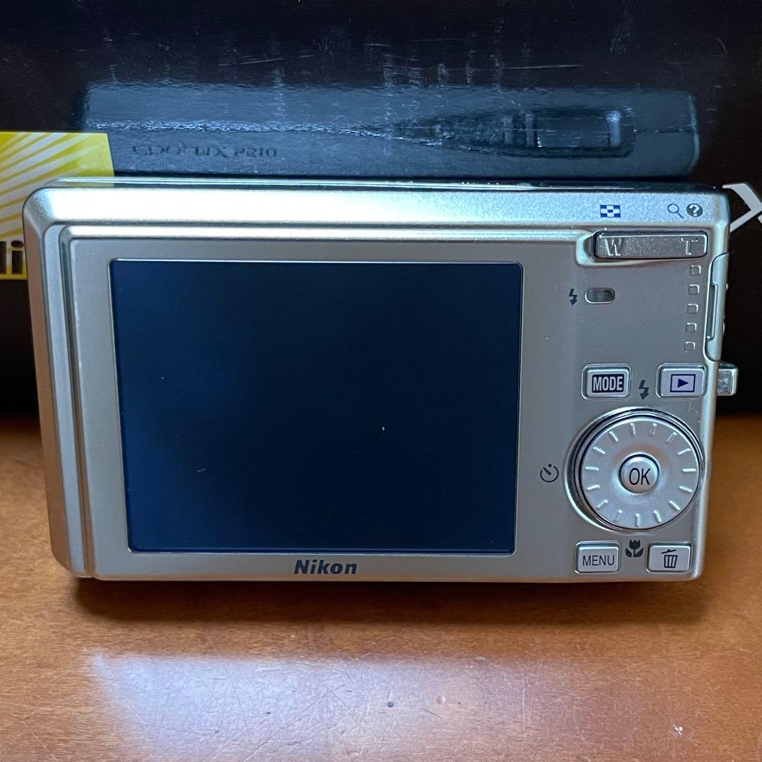 Nikon COOLPIX S510 コンパクトデジカメ シルバー バッテリー付