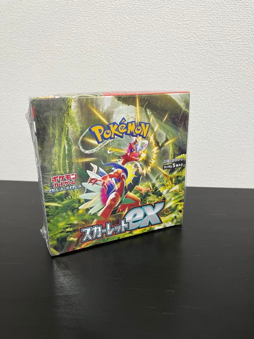 ポケカ未開封box シュリンク未開封