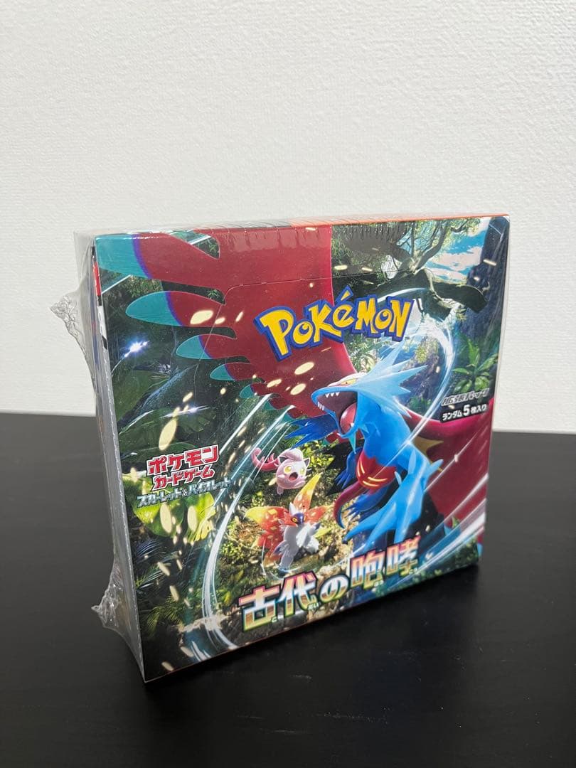 ポケカ未開封box シュリンク未開封