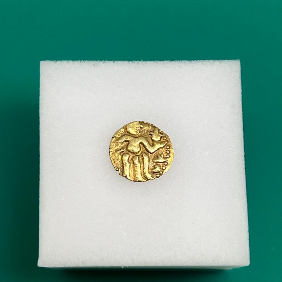 ファナム金貨 チョーラ朝 ラージャラージャ1世 約0.44g No.2136