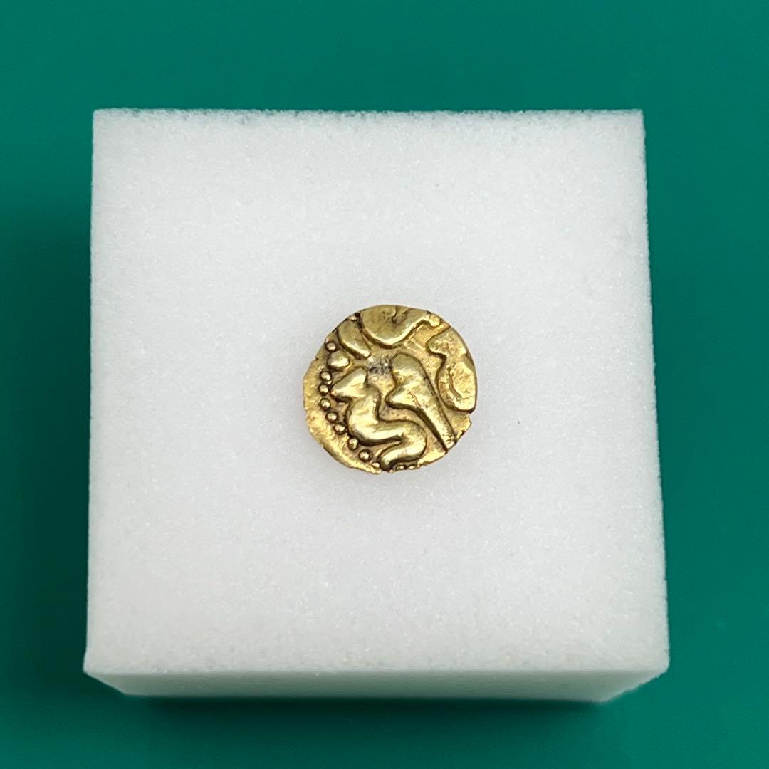 ファナム金貨 チョーラ朝 ラージャラージャ1世 約0.44g No.2136