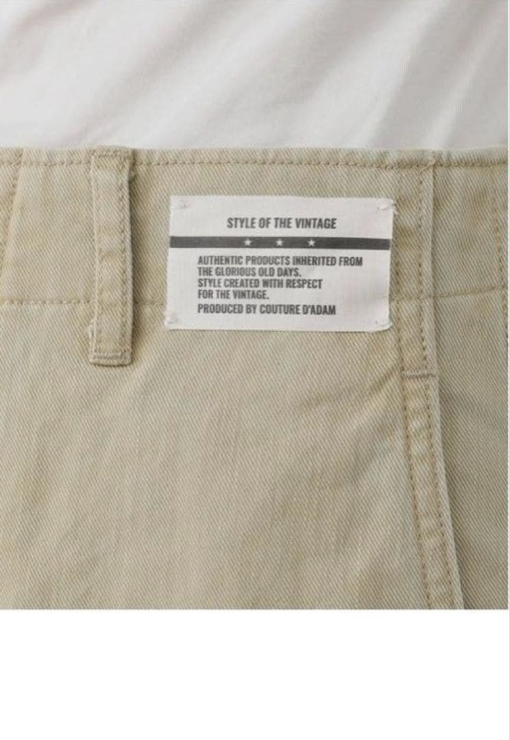 アパルトモン★COUTURE D'ADAM ベージュ チノパン 031
