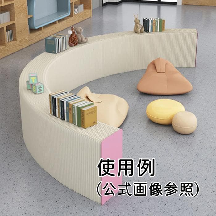 Y 新品未開封 オフィネオ カウンター 白 受付台 紙製 おしゃれ 伸縮 S②