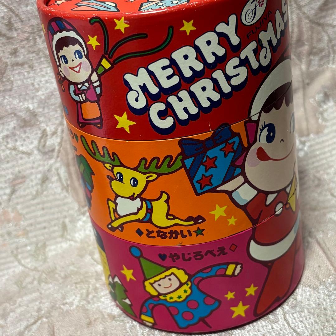 専用★昭和レトロ★ペコちゃん　クリスマスお菓子BOX 空箱　不二家