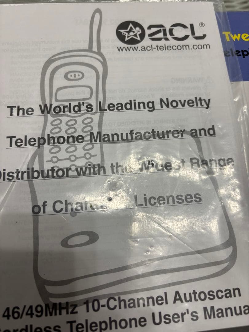 ルーニーチューン　トゥイーティー　電話　コードレス