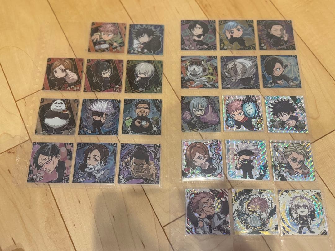 【美品】にふぉるめーしょん 呪術廻戦 シールウエハース 1〜8弾 フルコンプ