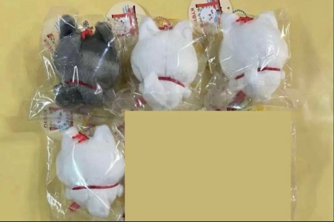 ちいかわ もぐもぐ本舗　京都　伏見稲荷店 限定稲荷なマスコット 4体 セット