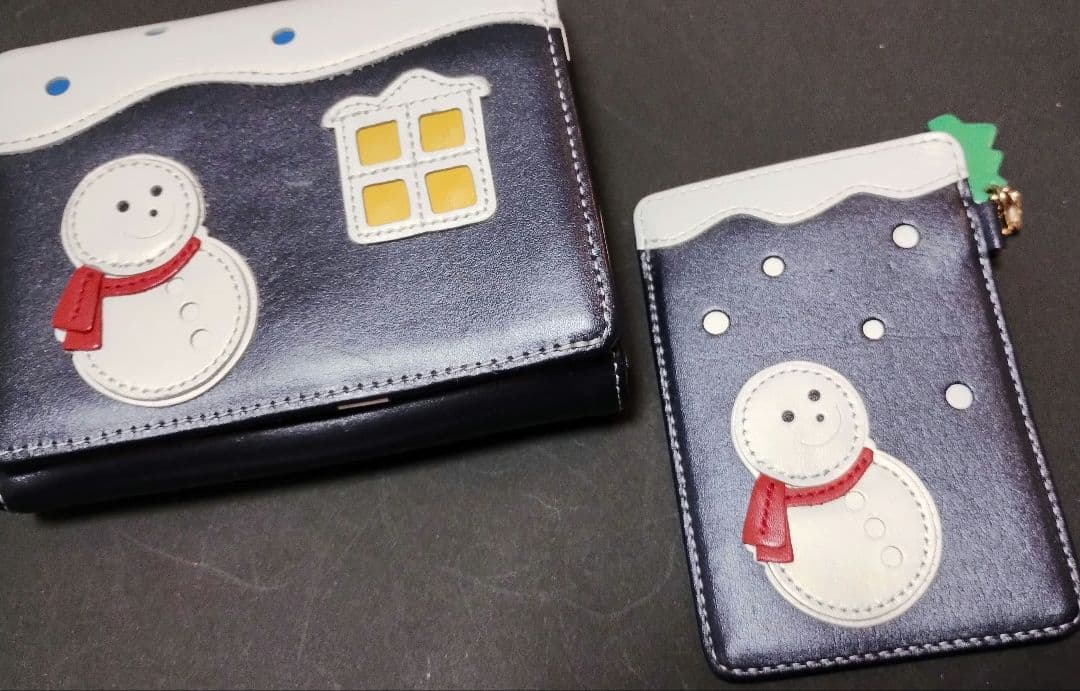 キタムラ　 二つ折り財布　パスケース