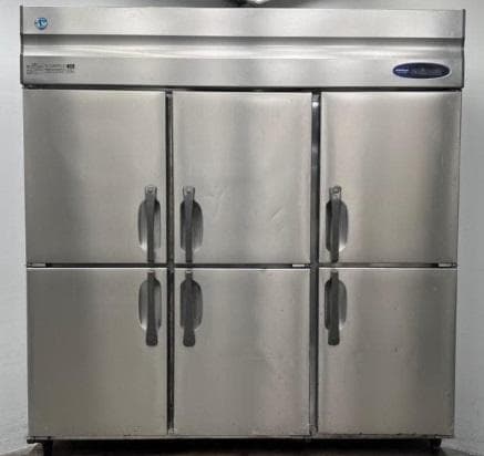 激安　冷蔵庫【現地引取のみ】ホシザキ HR-180ZT 単相 100V　６枚ドア