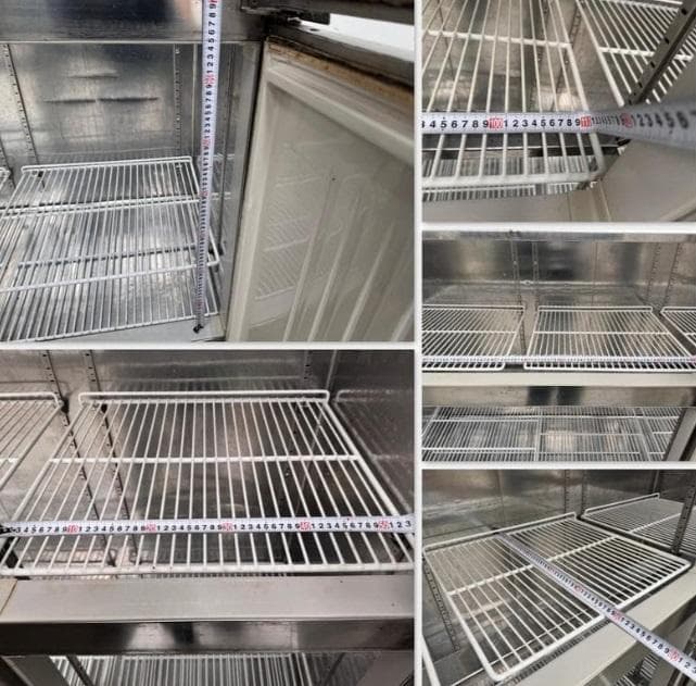 激安　冷蔵庫【現地引取のみ】ホシザキ HR-180ZT 単相 100V　６枚ドア