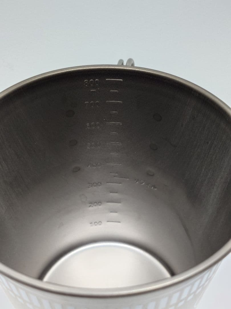 相場より安い早い者勝ち!!廃盤 スノーピーク カップヌードル型チタンクッカー