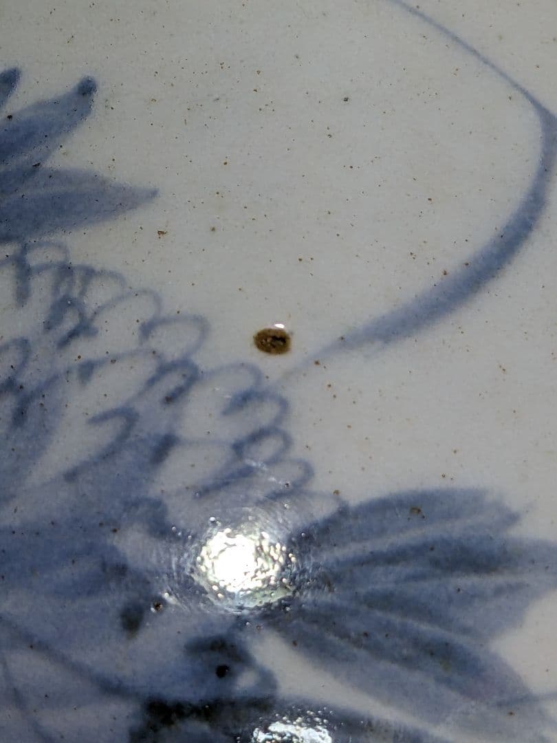 ♦江戸時代中期 古伊万里 染付花鳥文様 徳利 瓶 コレクション骨董品アンティーク