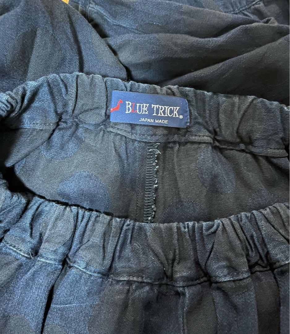 ブルートリックサルエルパンツ　水玉