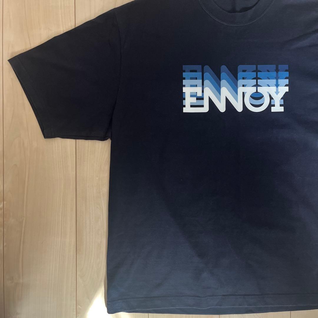 ennoy エンノイ ELECTRIC LOGO グラデーション Tシャツ