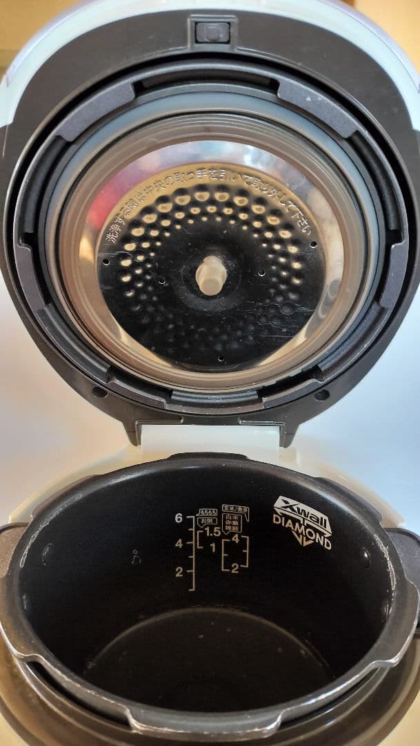 なでしこ健康生活 6合炊 酵素玄米 発芽玄米 玄米炊飯器 N0610F