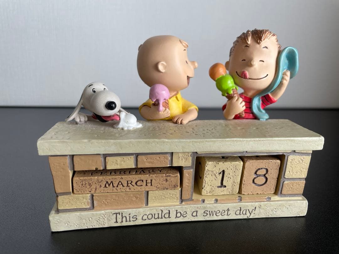 peanuts スヌーピー チャーリーブラウン 万年カレンダー ピーナッツ