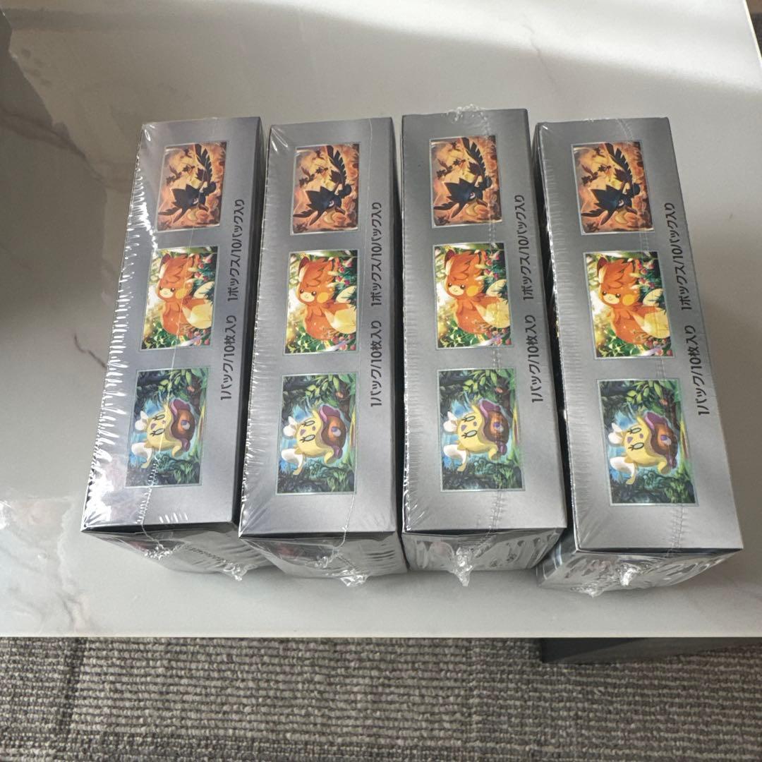 ポケモンカードゲーム ジャイニートレジャーexセット 4個