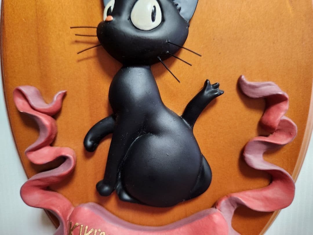 魔女の宅急便　ジジ　壁掛け　ウォールアート　鍵かけ