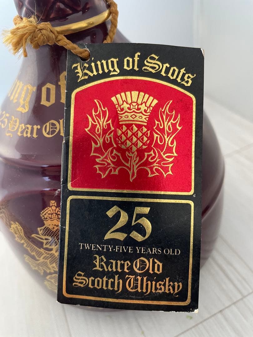 未開栓　King of Scots 25年　キングオブスコッチ